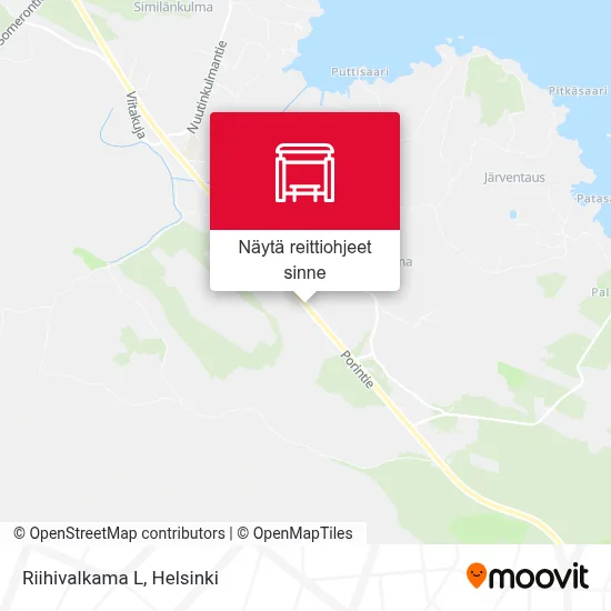 Riihivalkama L kartta