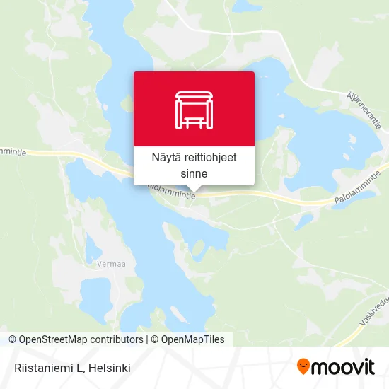 Riistaniemi L kartta