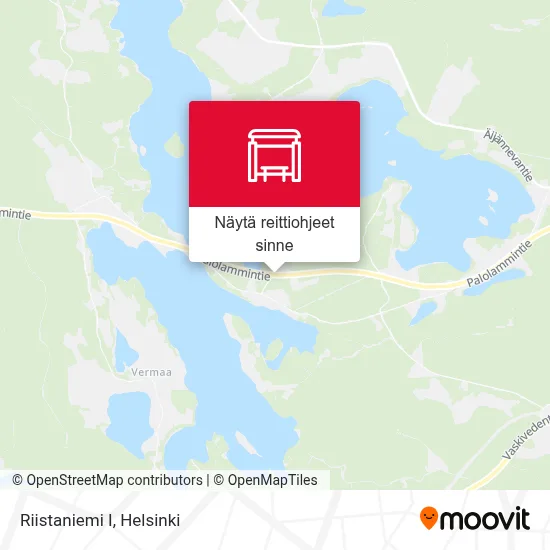 Riistaniemi I kartta