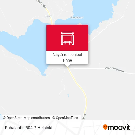 Ruhalantie 504 P kartta