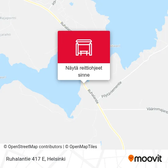 Ruhalantie 417 E kartta