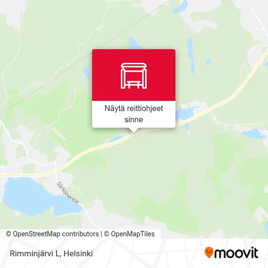 Rimminjärvi L kartta
