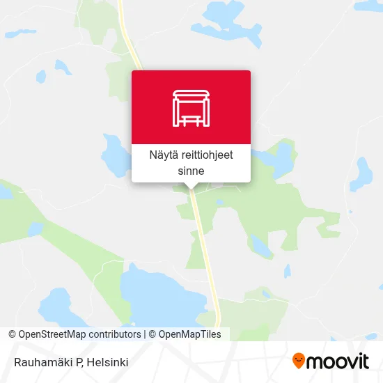Rauhamäki P kartta