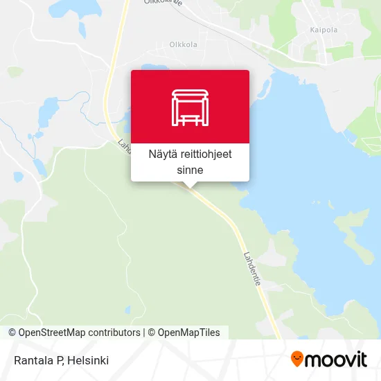 Rantala P kartta