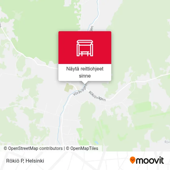 Rökiö P kartta