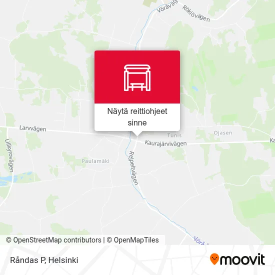 Råndas P kartta