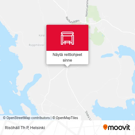 Risöhäll Th P kartta