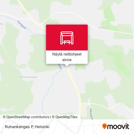 Ruhankangas P kartta