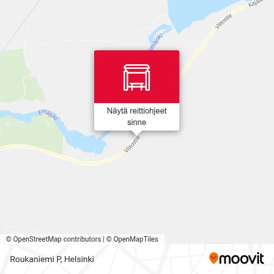 Roukaniemi P kartta