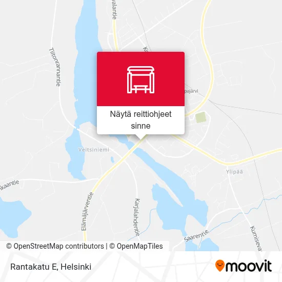 Rantakatu E kartta