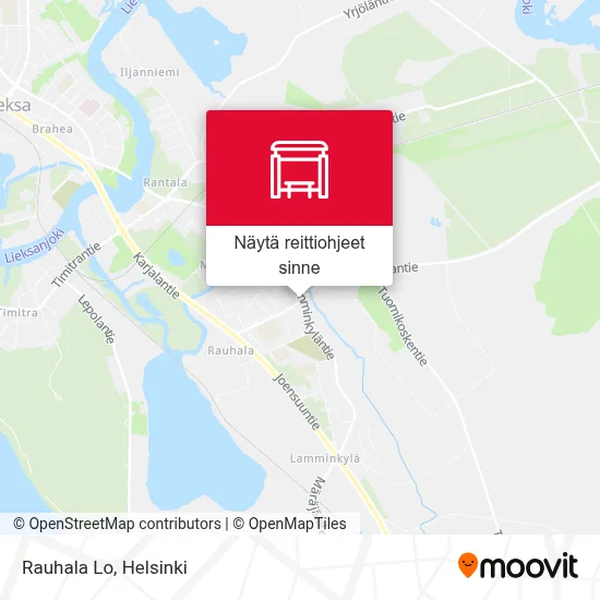 Rauhala Lo kartta