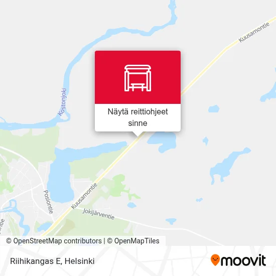 Riihikangas E kartta