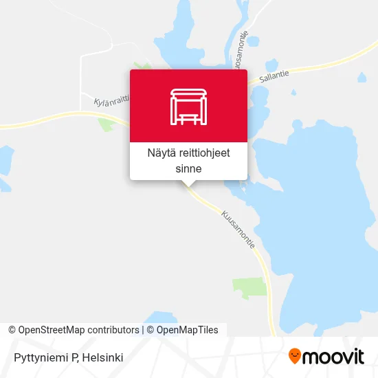 Pyttyniemi P kartta