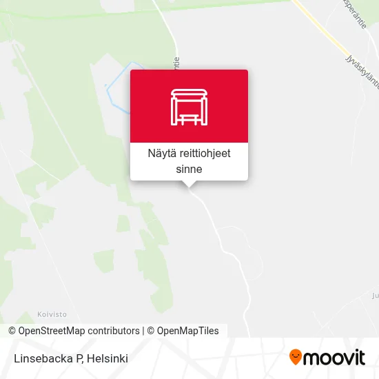 Linsebacka P kartta