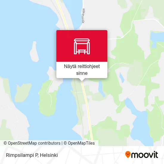 Rimpsilampi P kartta