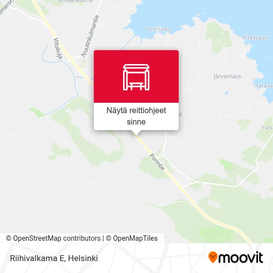 Riihivalkama E kartta