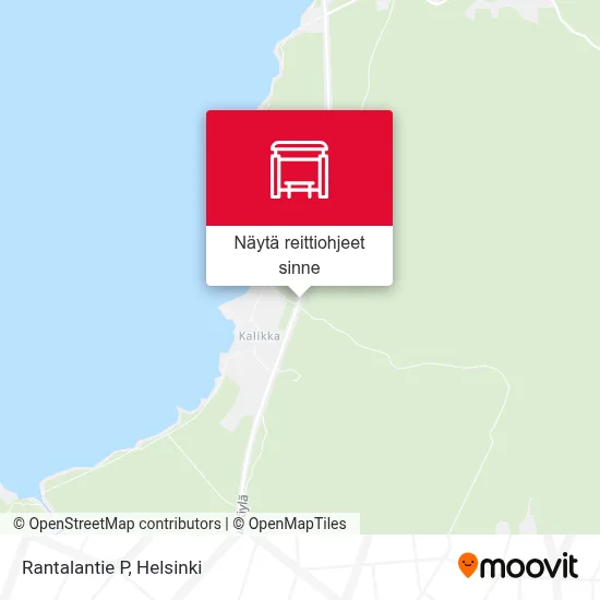 Rantalantie P kartta