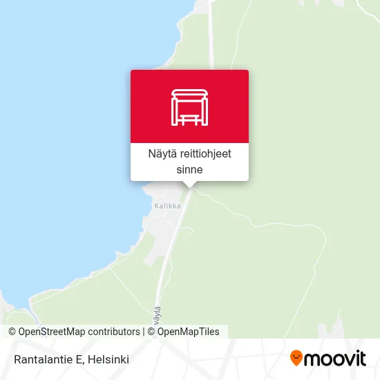 Rantalantie E kartta