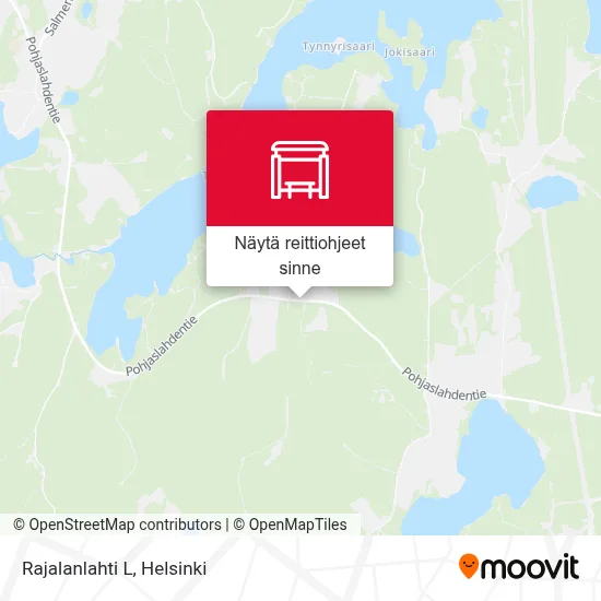 Rajalanlahti L kartta