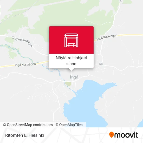 Ritomten E kartta