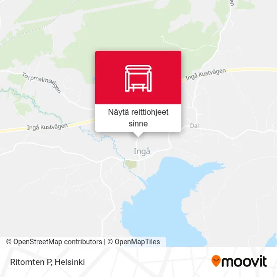 Ritomten P kartta