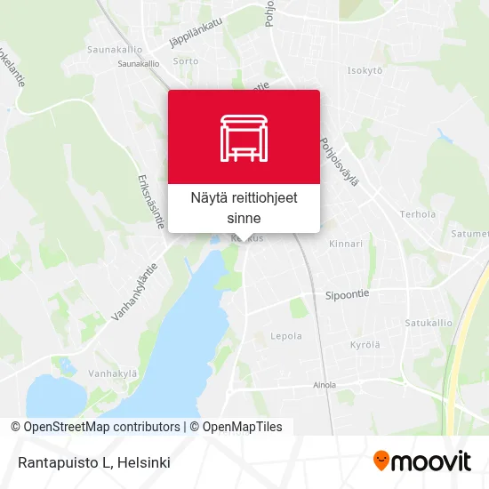 Rantapuisto L kartta