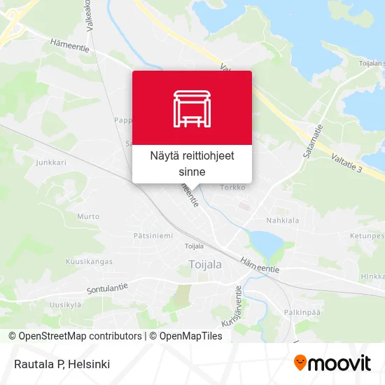 Rautala P kartta