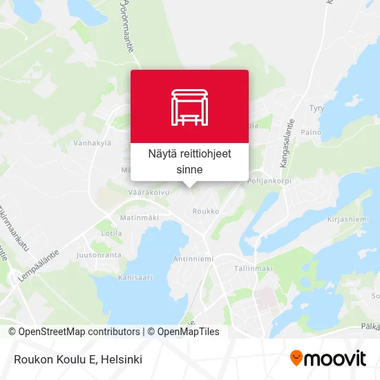 Roukon Koulu E kartta