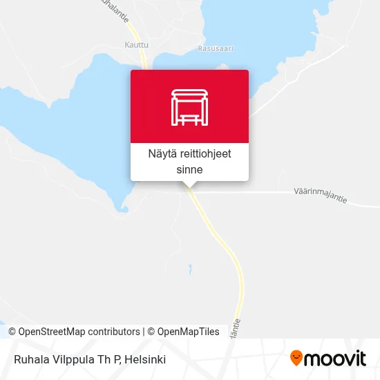 Ruhala Vilppula Th P kartta