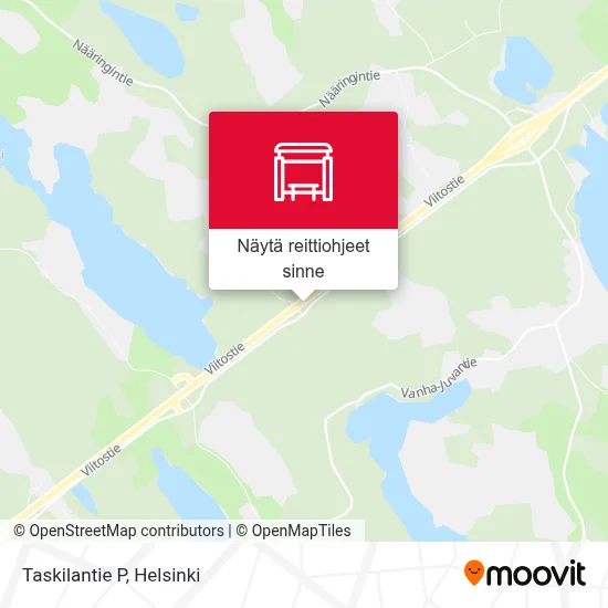 Taskilantie P kartta