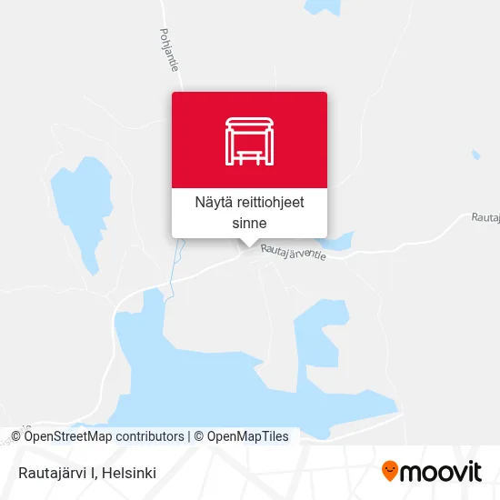 Rautajärvi I kartta