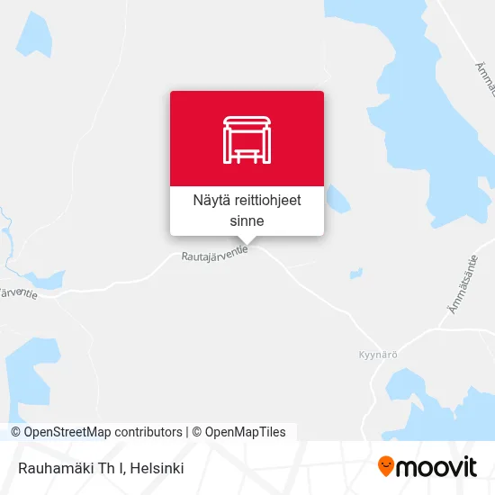 Rauhamäki Th I kartta