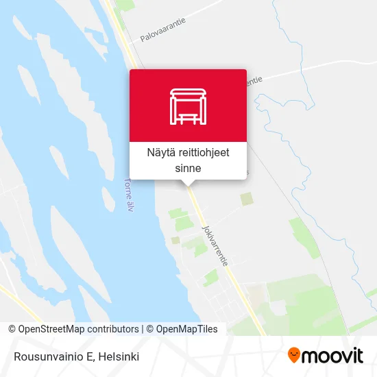 Rousunvainio E kartta