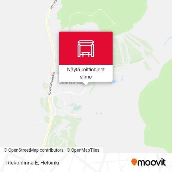 Riekonlinna E kartta