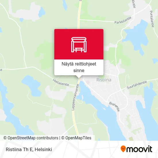 Ristiina Th E kartta