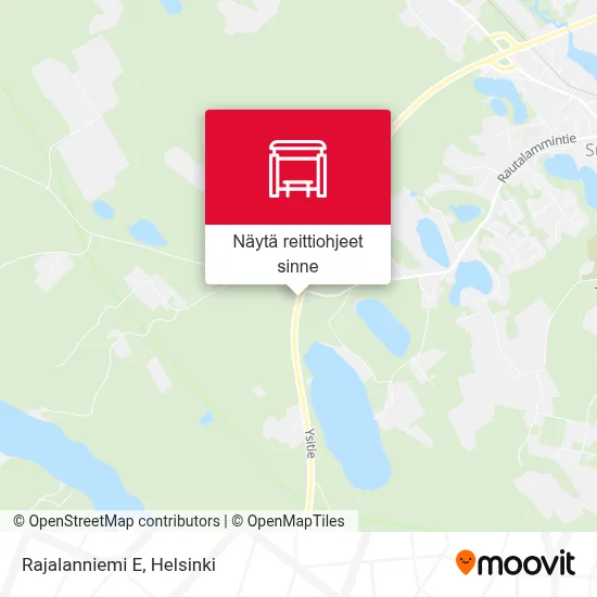Rajalanniemi E kartta