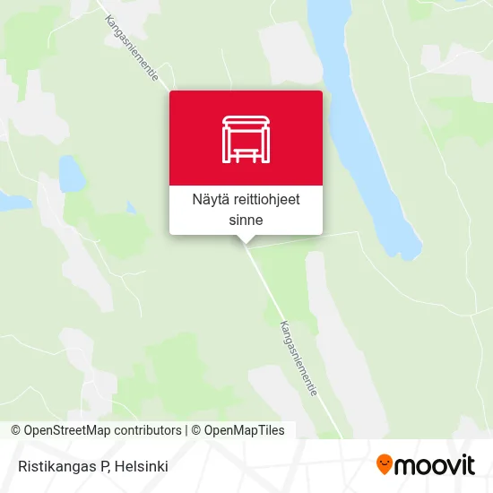 Ristikangas P kartta