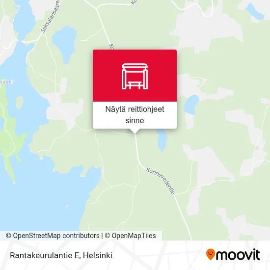 Rantakeurulantie E kartta