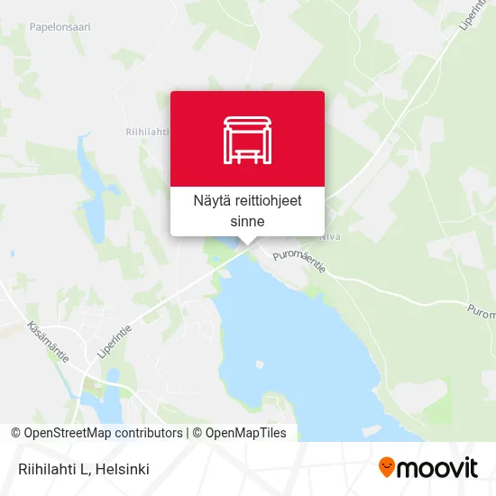 Riihilahti L kartta