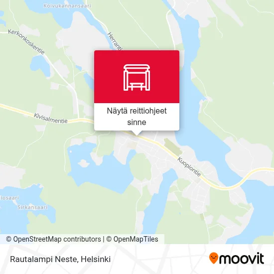 Rautalampi Neste kartta