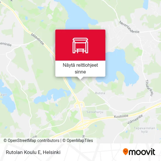 Rutolan Koulu E kartta