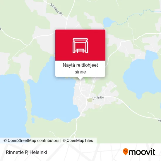 Rinnetie P kartta
