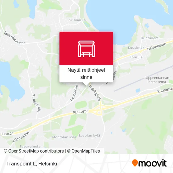 Transpoint L kartta