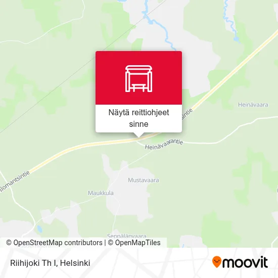 Riihijoki Th I kartta