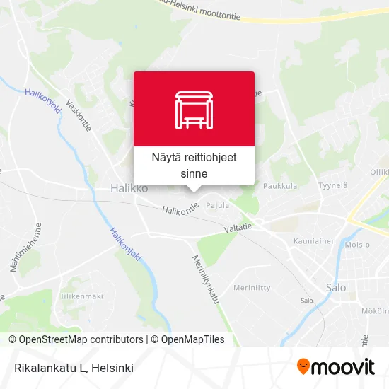 Rikalankatu L kartta