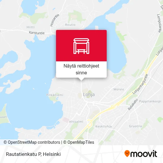 Rautatienkatu P kartta