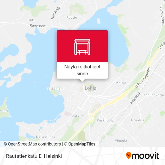 Rautatienkatu E kartta