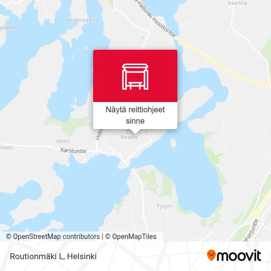 Routionmäki L kartta