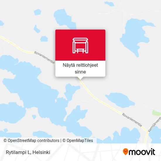 Rytilampi L kartta