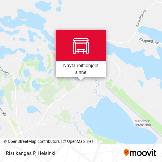 Ristikangas P kartta